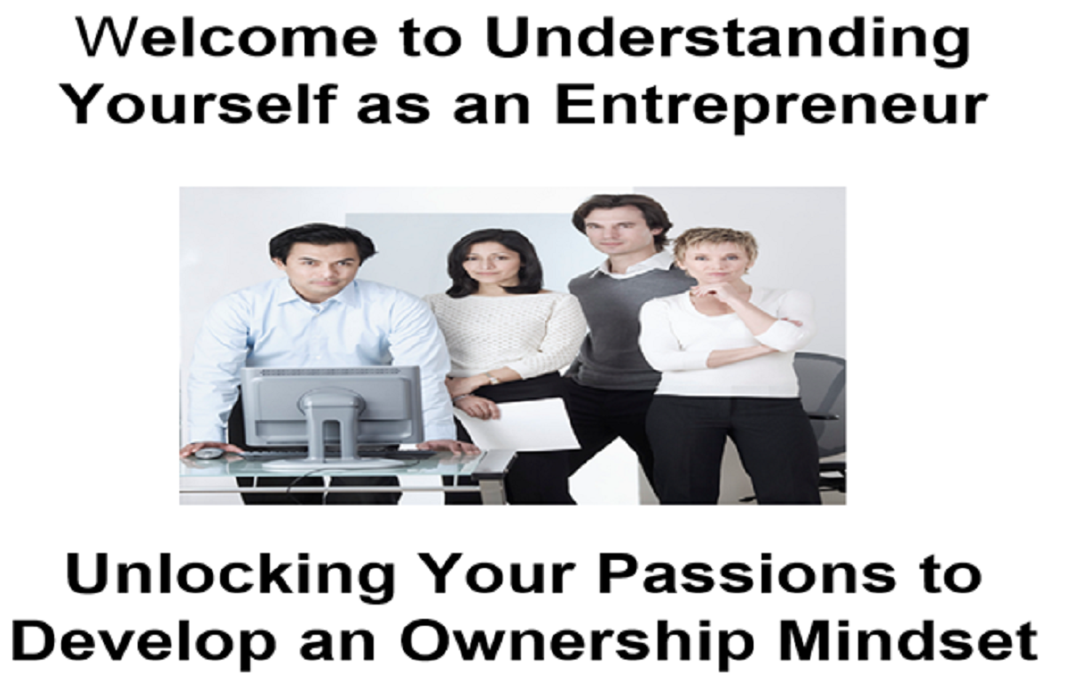 Understanding Yourself as an Entrepreneur